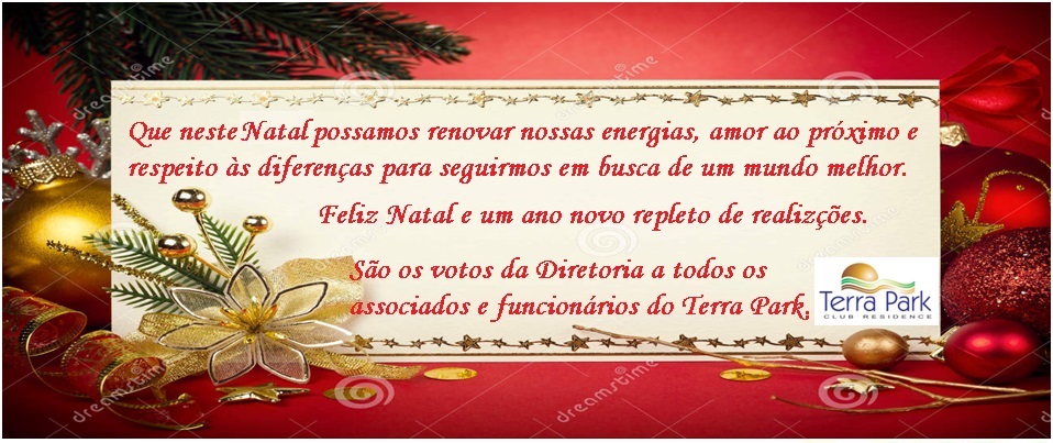 FELIZ NATAL E UM PRÓSPERO ANO NOVO